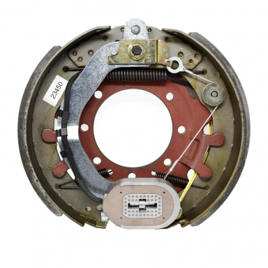 12-1/4" x 3-3/8" 9K-10K FSA LH Electric Brake Assy w/ 7-Bolt Backing Plate for Dexter Trailer Axles