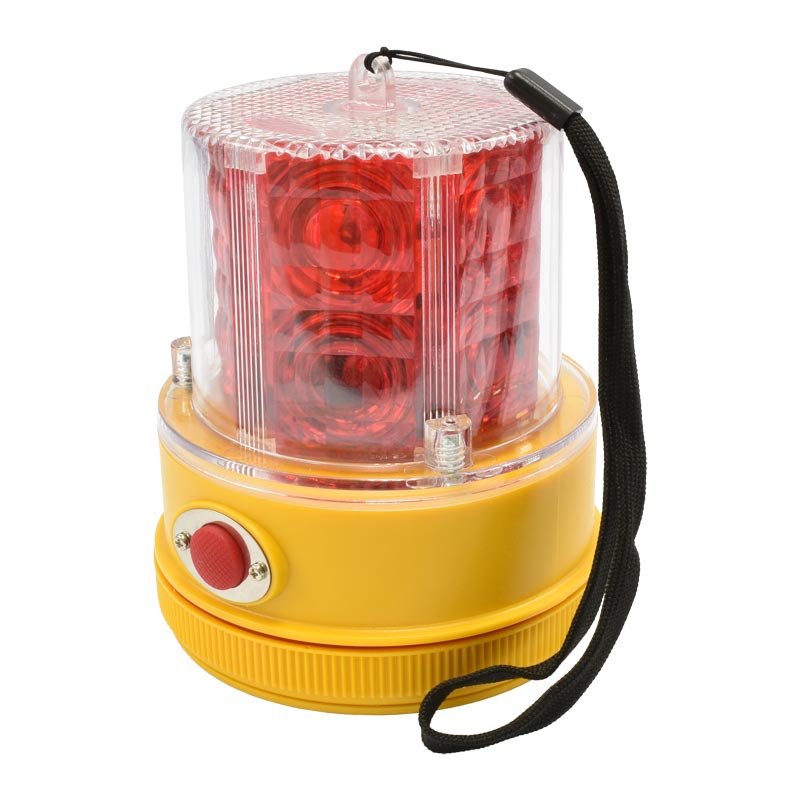 Pro Trucking Products Battery Powered Portable Red LED Light Beacon