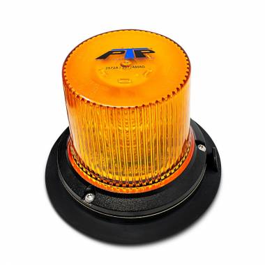 2572AMAG LumiStar Magnet Mount Amber LED Light Beacon With 12 Flash Patterns, 10-30 Volt DC