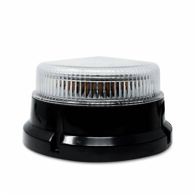 2599AMAG Amber LED Light Beacon - Magnet Mount, 10 Flash Patterns (10-30 Volt DC)