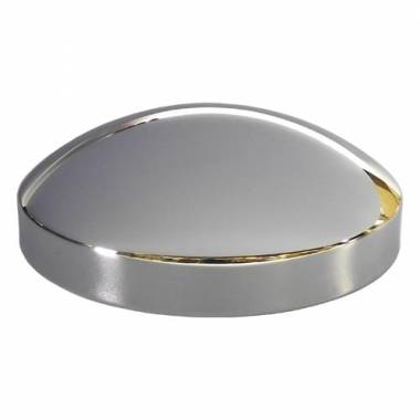 Chrome Hub Cap for Rear Wheels - 8.5" Axle with Eight 5/8" Studs