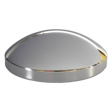 Chrome Hub Cap for Rear Wheels - 8.5" Axle with Eight 3/4" Studs