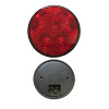 4" Round LED Stop/Tail/Turn Light - 7 LED's