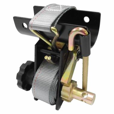 5487RND Ladder Rack Ratchet Tie Down Strap Kit For 1-7/8"- 2" Round Tubing (Pair)