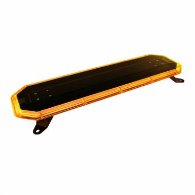 SLP1030 31" Low Profile Amber LED Warning Light Bar With 19 Flash Patterns, 10-30 Volt DC