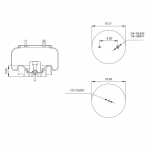 Air Bag, Replaces Meritor 202796 and Firestone W01-358-8729