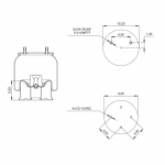 Hendrickson Trailer S22045 Air Bag