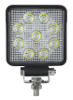High Power 4" Square LED Work Light With Flood Light Pattern