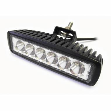 9618CFL Work/Utility Light, Six 3W LEDs, Flood Light, 10-30 VDC
