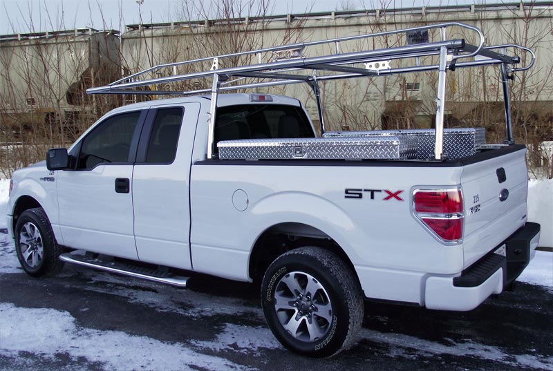 Pro Trucking Products Road Pro Lifetime Stainless Steel Ladder