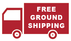 Free ground shipping to the 48 contiguous United States